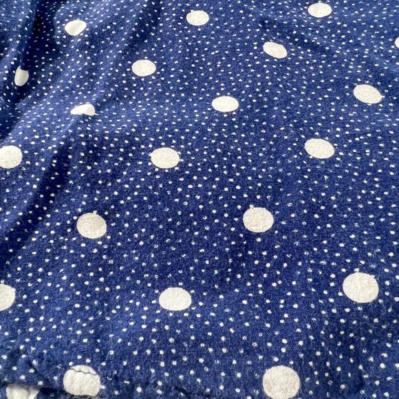Old Navy Blue Polka Dot Swing Top for Women Size M - Picture 8 of 9